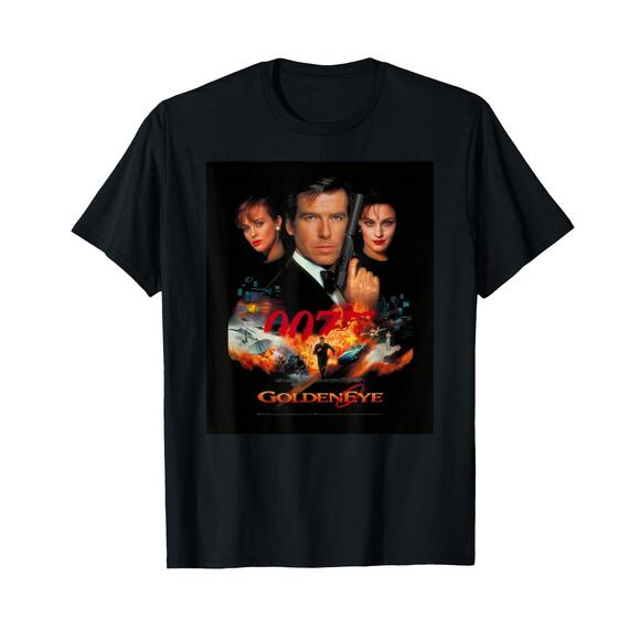 Tops - James Bond 007 Goldeneye T-Shirt